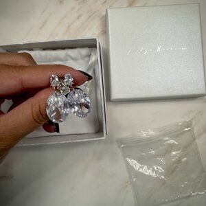 Elegant Silver Earrings by Jaclyn Roxanne